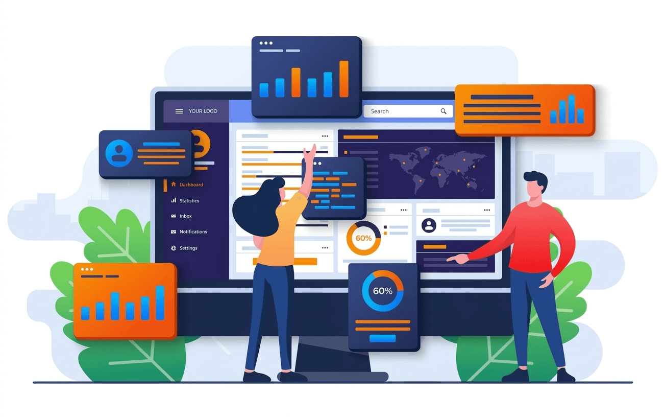 Our professional team working on innovative solutions