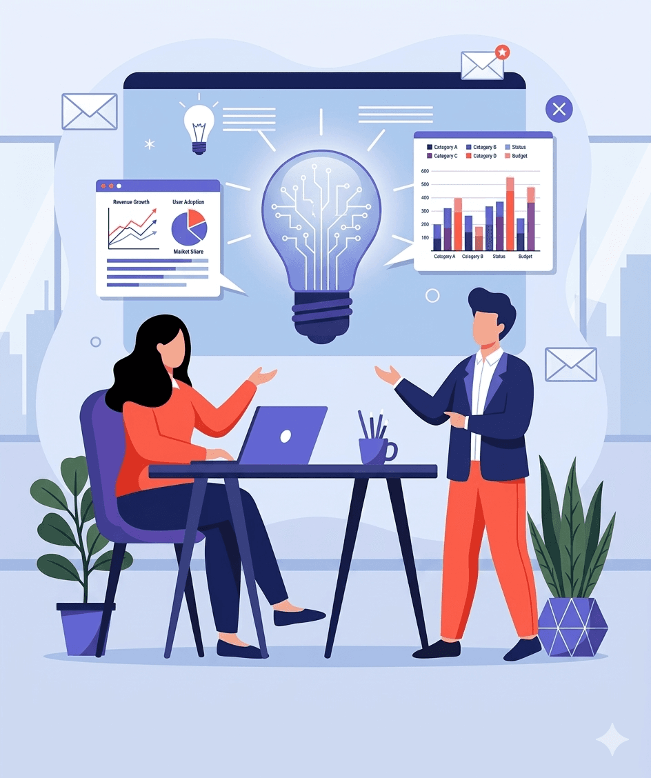 Our professional team collaborating on financial strategy